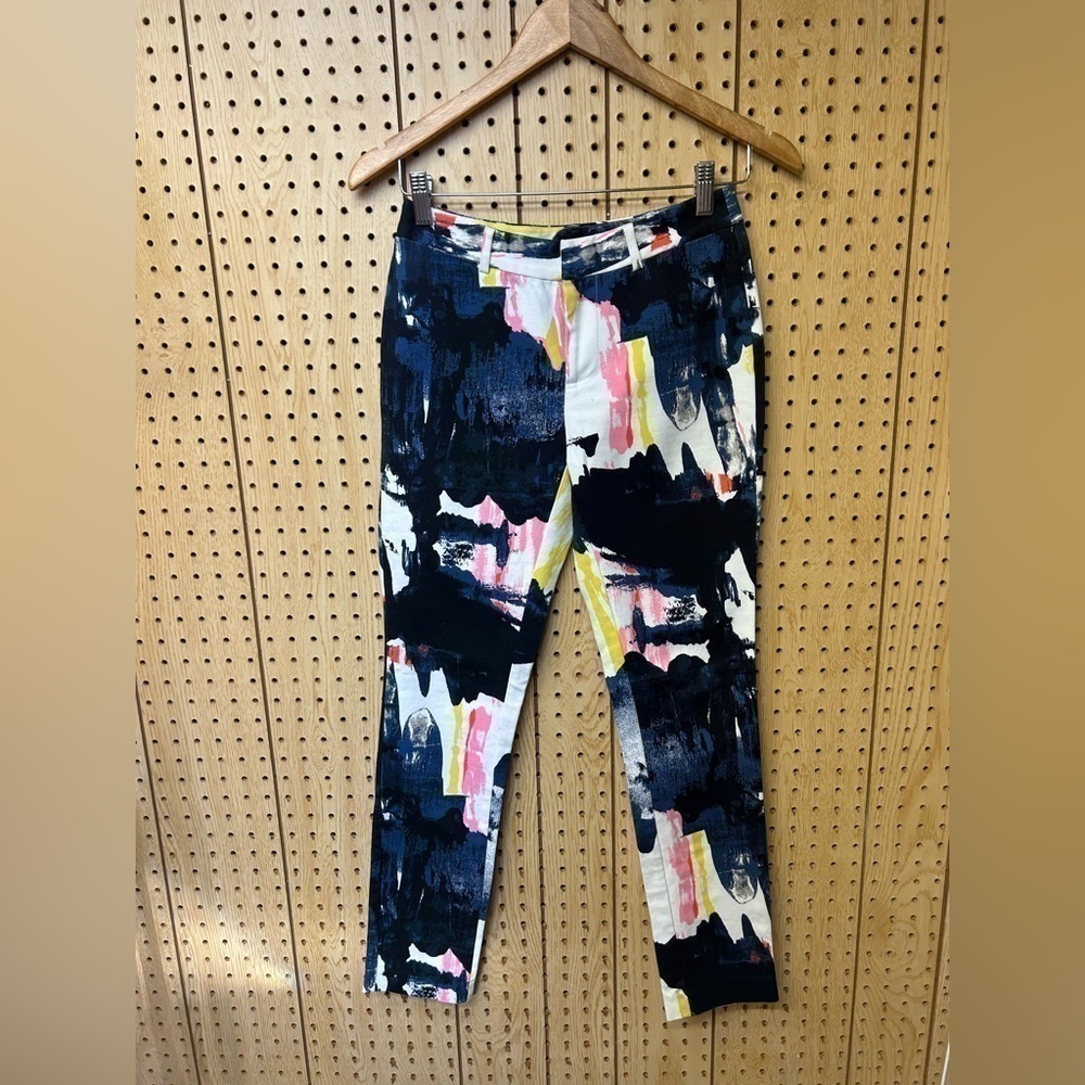 Kate Spade Saturday Brush Stroke Print Pants